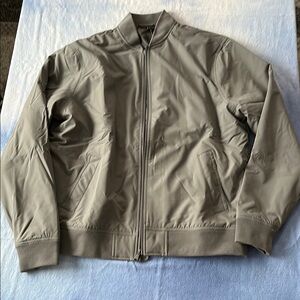 Banana Republic Gray Bomber Jacket